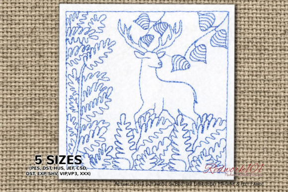Abstract Deer Design Lineart Design