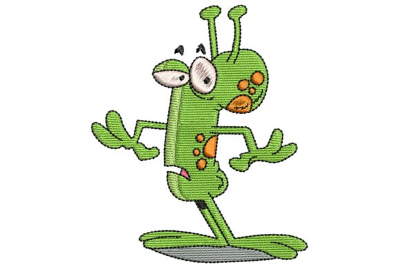 Alien Monster Embroidery Review
