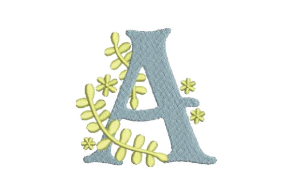 Floral Alphabet a: A Review for Personalized Gifts