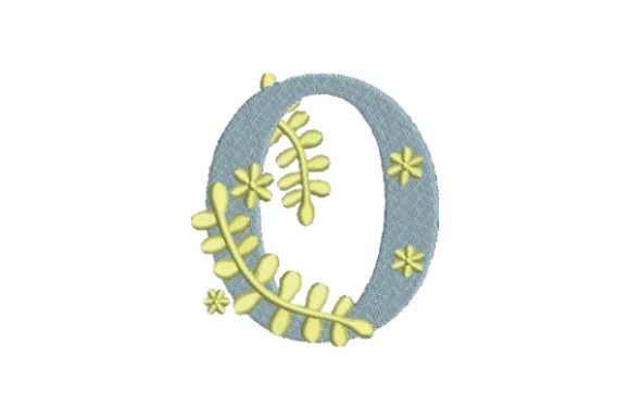 Floral Alphabet O Review