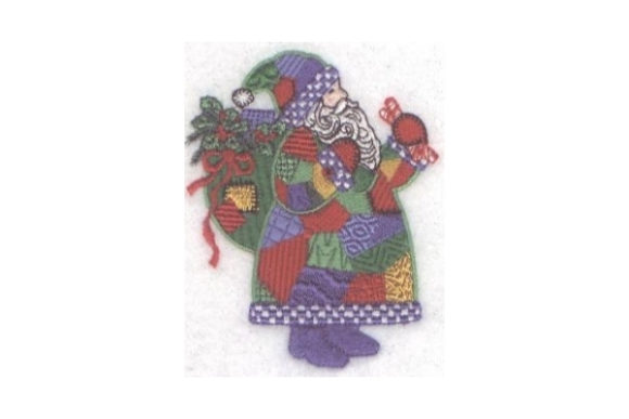 Patchwork Santa: A Festive Embroidery Review