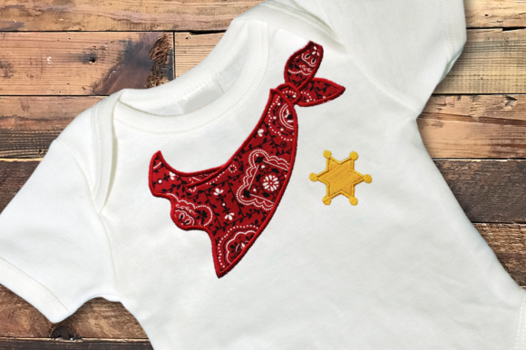 Sheriff Bandanna Applique Review