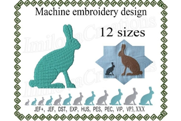 Silhouette Rabbit: Seasonal Embroidery Design Review
